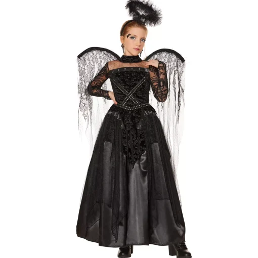 Spirit Halloween Kids Angel of Darkness Costume - The Signature Collection
