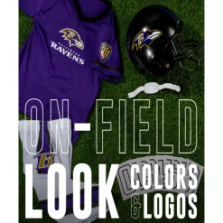 BOY Spirit Halloween Kids Baltimore Ravens NFL Deluxe Uniform Costume - Franklin Sports