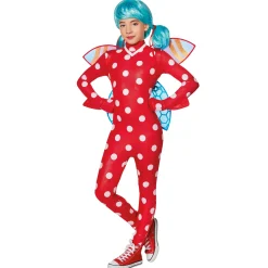 Spirit Halloween Kids Cosmo Bug Costume - Miraculous Ladybug