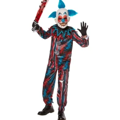 BOY Spirit Halloween Kids Dark Carnival Clown Costume