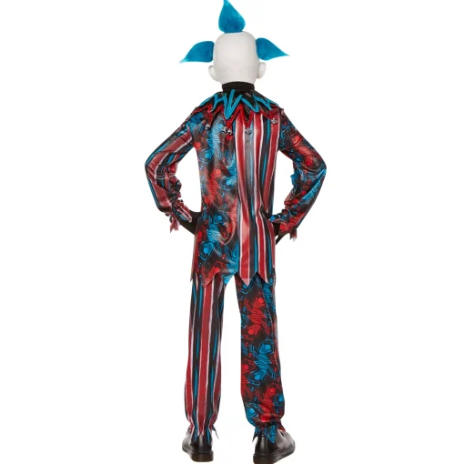 BOY Spirit Halloween Kids Dark Carnival Clown Costume