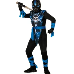 BOY Spirit Halloween Kids Electrified Ninja Costume