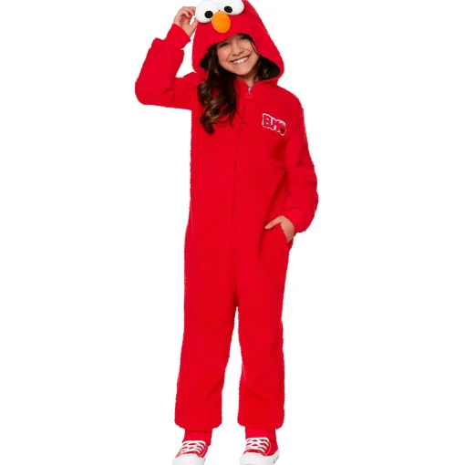 BOY Spirit Halloween Kids Elmo Jumpsuit Costume - Sesame Street