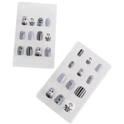 Spirit Halloween Kids Jack Skellington Press-On Nails - The Nightmare Before Christmas