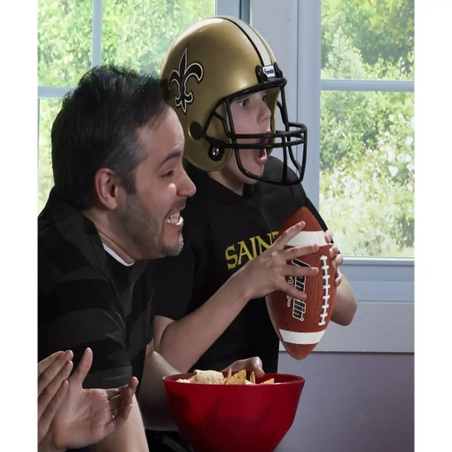 BOY Spirit Halloween Kids New Orleans Saints NFL Deluxe Uniform Costume - Franklin Sports