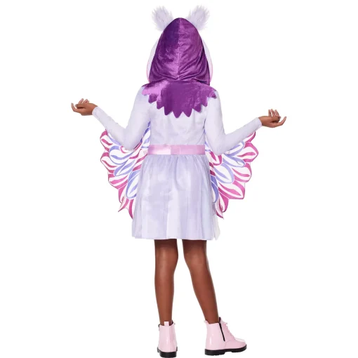 Spirit Halloween Kids Purple Owl Dress Costume