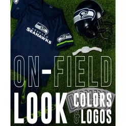 BOY Spirit Halloween Kids Seattle Seahawks NFL Deluxe Uniform Costume - Franklin Sports