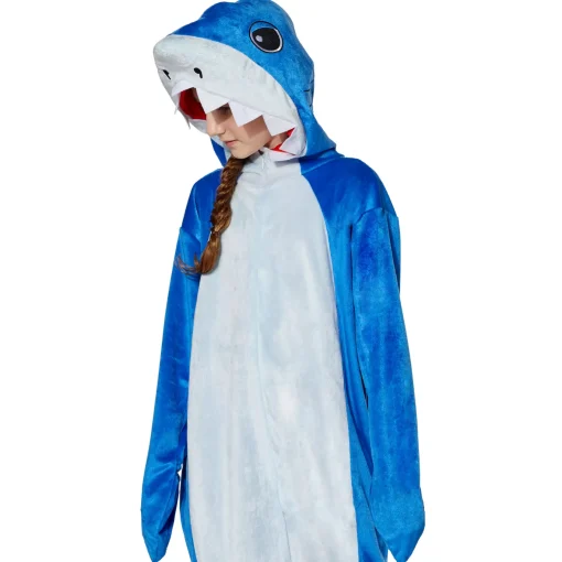 BOY Spirit Halloween Kids Shark One-Piece Costume