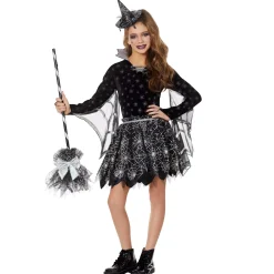 Spirit Halloween Kids Webbed Spider Dress