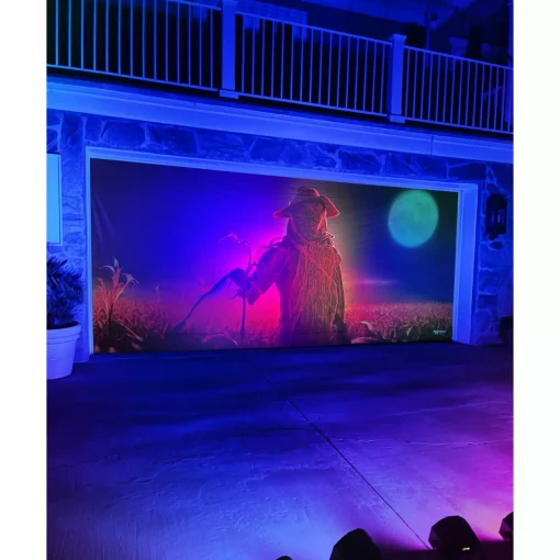 Spirit Halloween Killer Cornfield Garage Double Door Cover