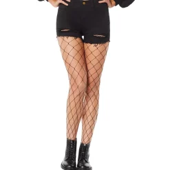 Women Spirit Halloween Large Net Plus Size Fishnet Tights