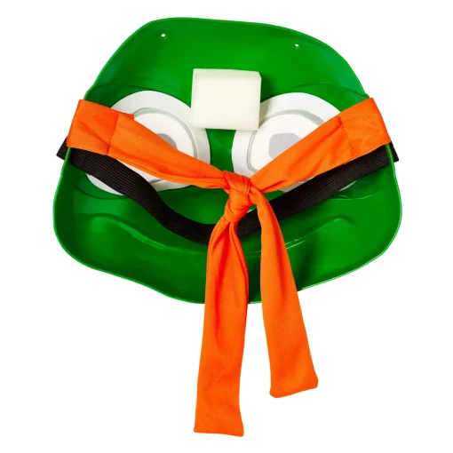 Spirit Halloween Michelangelo Half Mask - Teenage Mutant Ninja Turtles