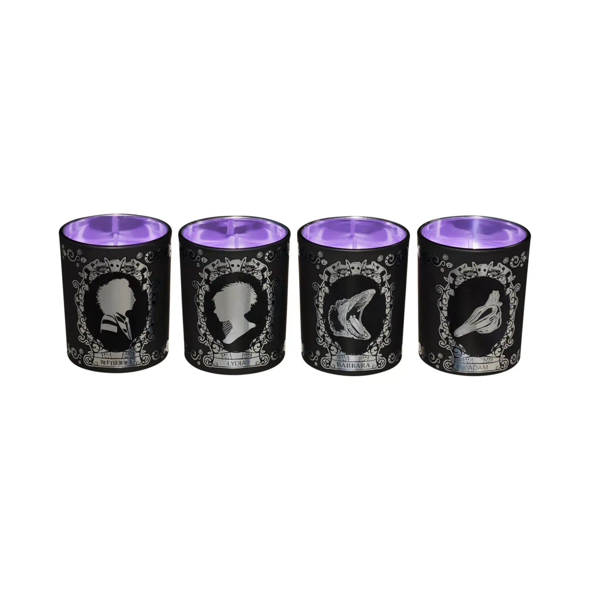 Spirit Halloween Multi-Pack Candle Holders Set 4 Pack - Beetlejuice