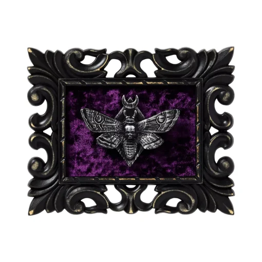 Spirit Halloween Mystical Arts Death Moth Velvet Sign