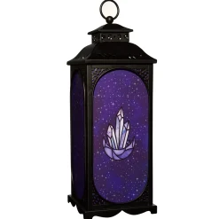 Spirit Halloween Mystical Arts Purple Crystal Lantern