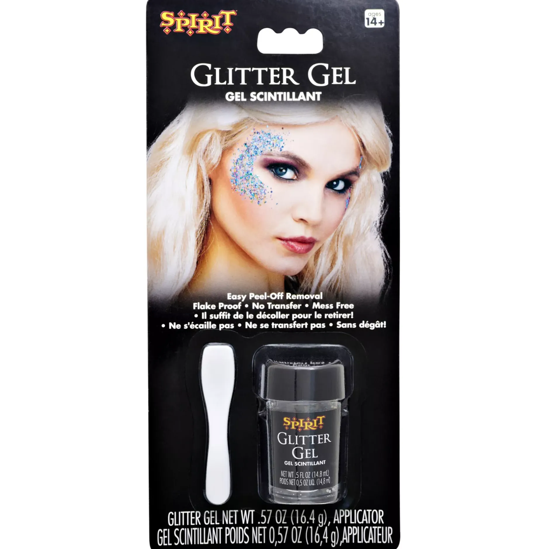 Spirit Halloween Peel Off Glitter Jar