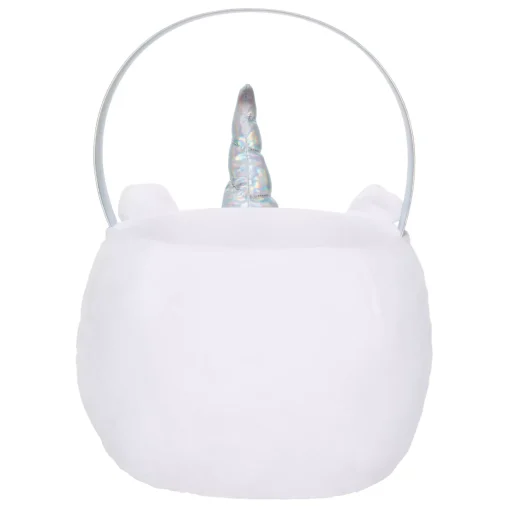 Spirit Halloween Plush Unicorn Treat Bucket