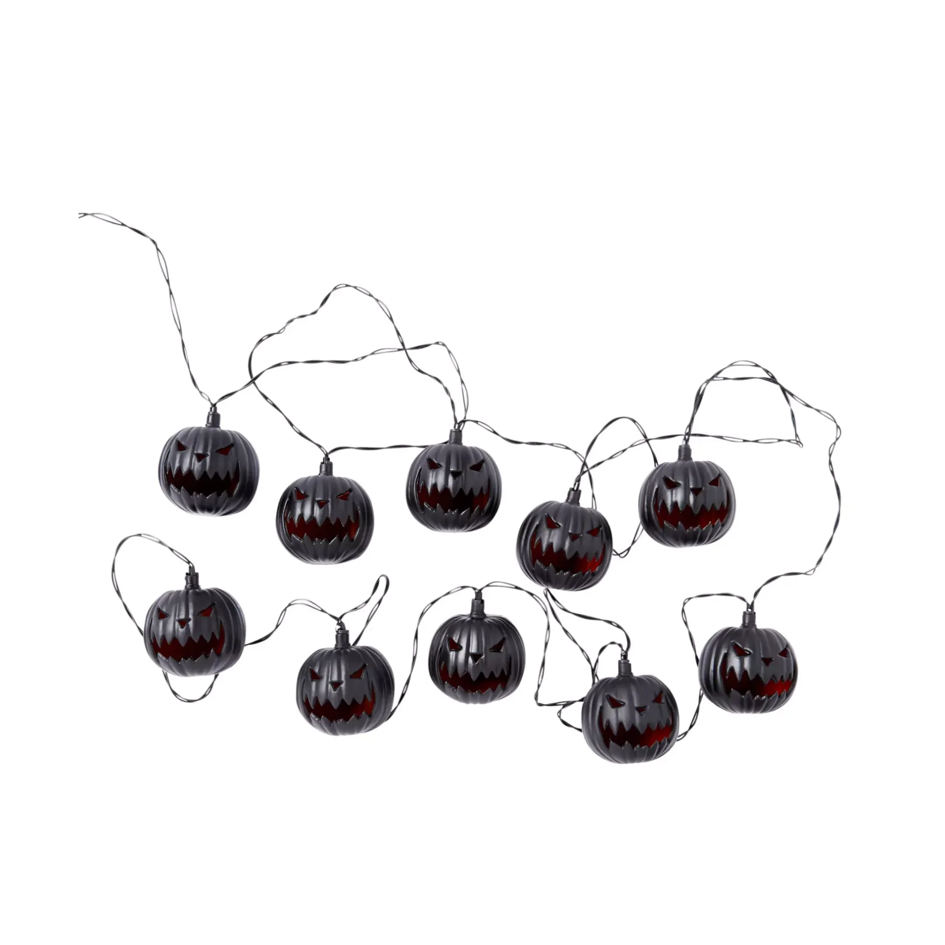 Spirit Halloween Pumpkin String Lights