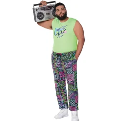 Spirit Halloween Rad 80s Style Sleeveless T Shirt