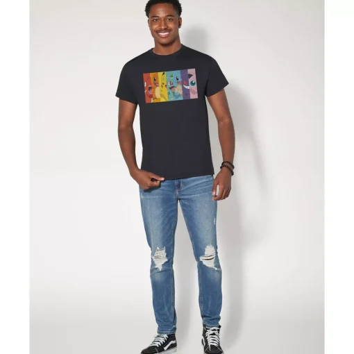 Spirit Halloween Rainbow Characters T Shirt - Pokémon