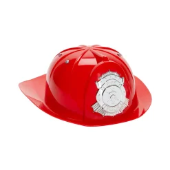 Spirit Halloween Red Fire Chief Helmet