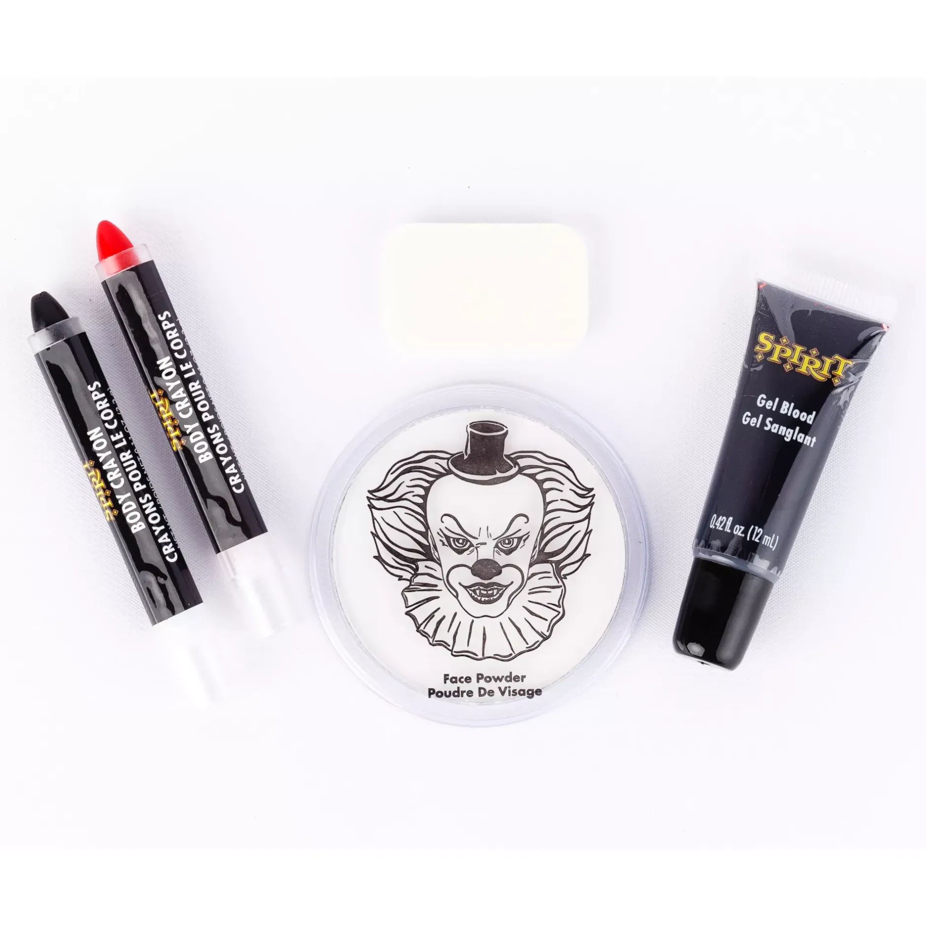 Spirit Halloween Scary Clown Makeup Kit