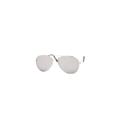 Spirit Halloween Silver Aviator Sunglasses