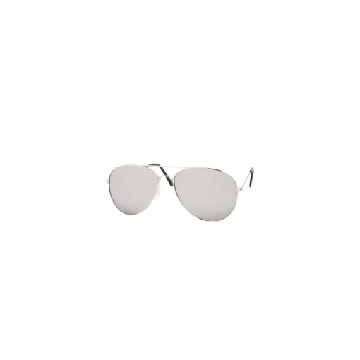 Spirit Halloween Silver Aviator Sunglasses