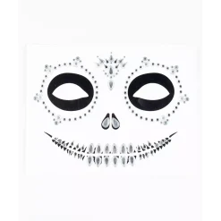 Spirit Halloween Skeleton Face Jewels