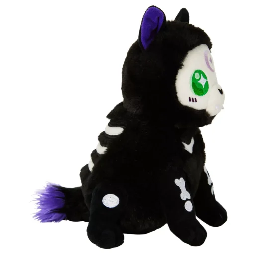 Spirit Halloween Squishable Snacker Witchy Skeleton Cat Plush