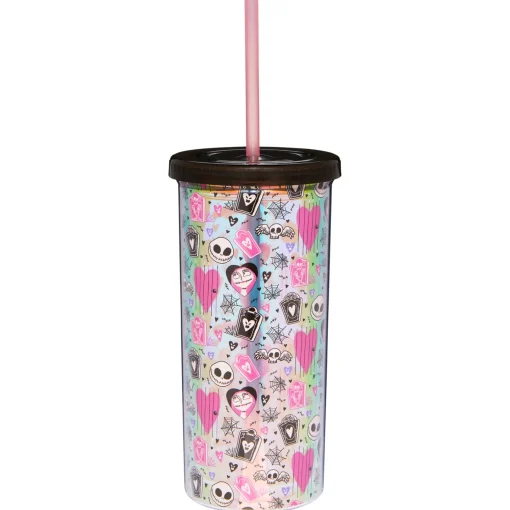 Spirit Halloween The Nightmare Before Christmas Icons Cup with Straw - 20 oz.