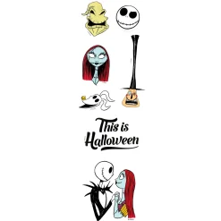 Spirit Halloween This Is Halloween Window Clings - The Nightmare Before Christmas