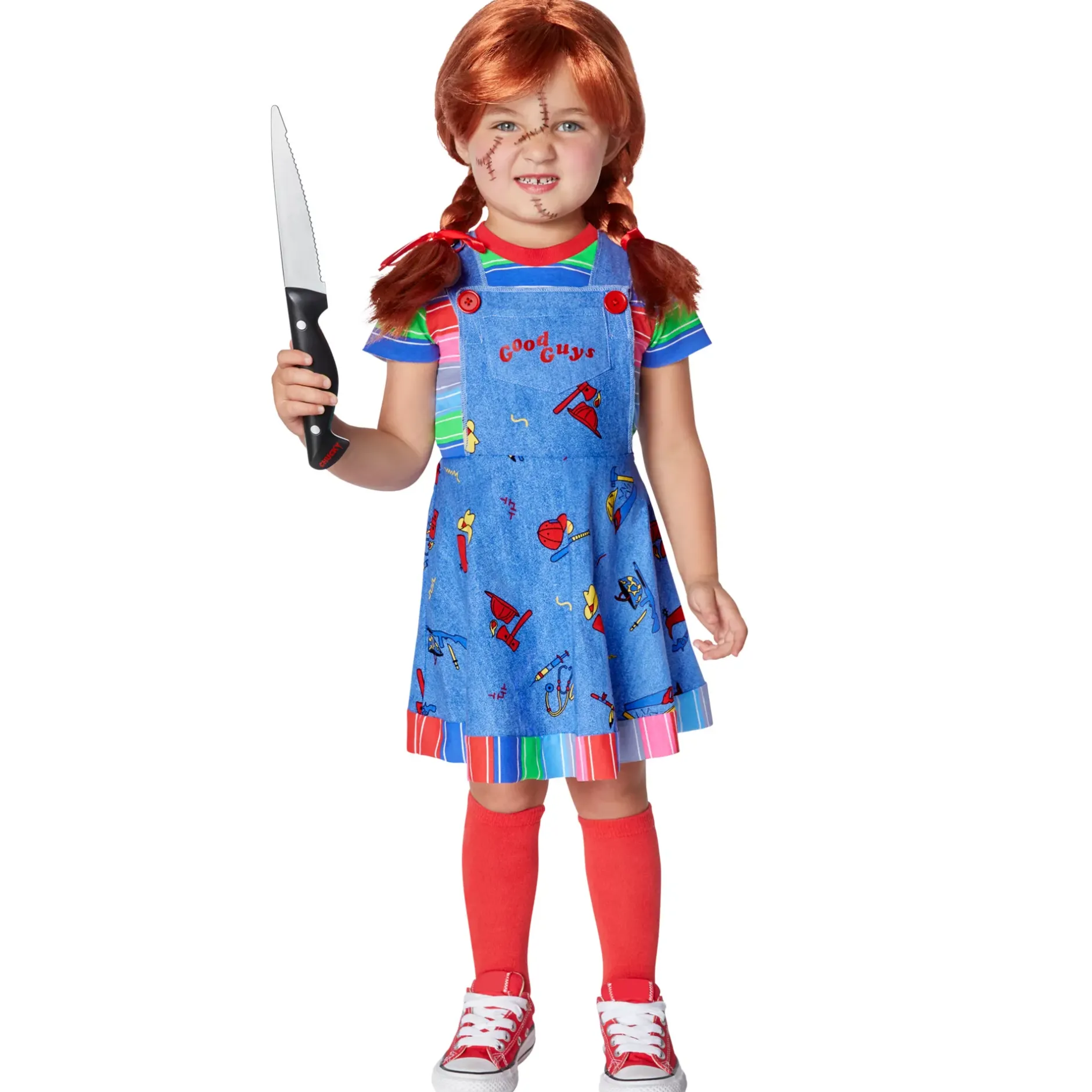 Spirit Halloween Toddler Chucky Good Guys Costume