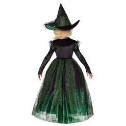 Spirit Halloween Toddler Green Witch Costume