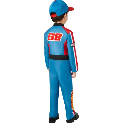 Spirit Halloween Toddler Hot Wheels Driver Jumpsuit Costume