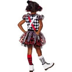 Spirit Halloween Toddler Twisted Clown Costume