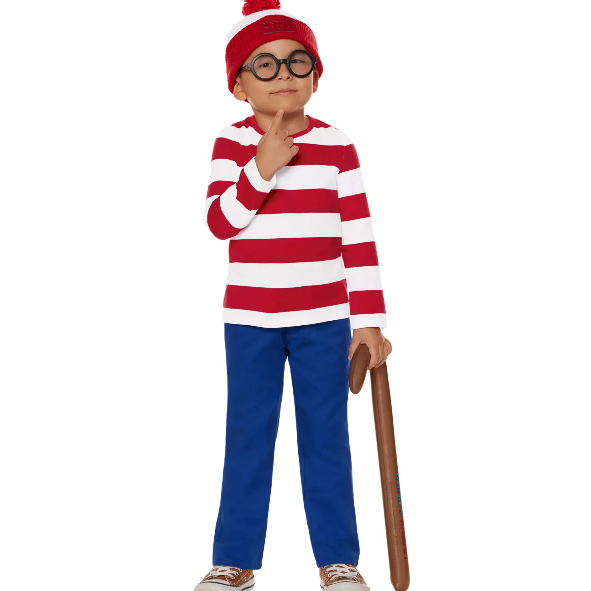 Spirit Halloween Toddler Waldo Costume - Where's Waldo?
