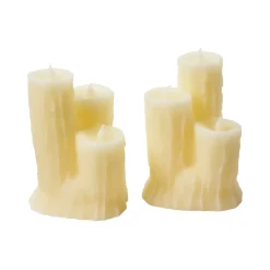 Spirit Halloween Triple Candle Stack - 2023 Spirit Hallows Cemetery