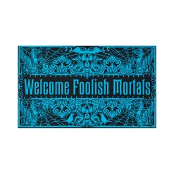Spirit Halloween Welcome Foolish Mortals Doormat - Disney The Haunted Mansion
