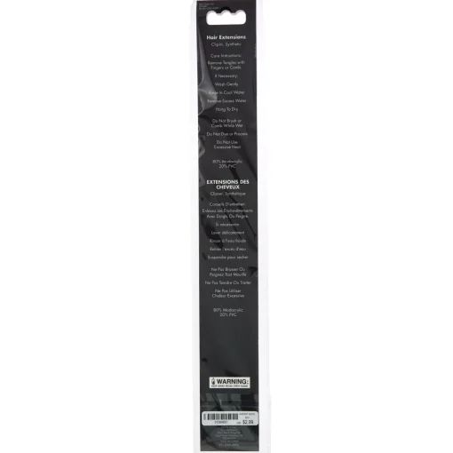 Spirit Halloween White Hair Extensions
