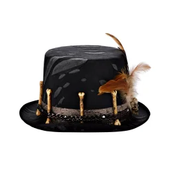 Spirit Halloween Witch Doctor Top Hat Deluxe